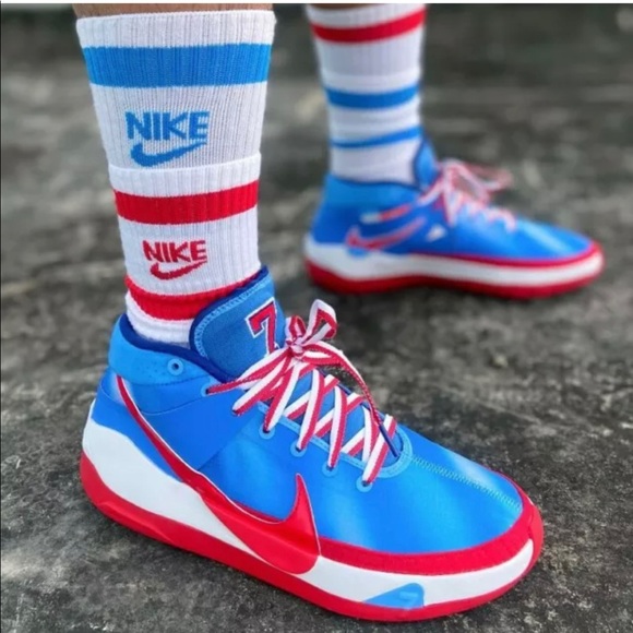 Nike KD 13 ‘New Jersey Nets Hardwood DC0009 400 - Picture 11 of 12